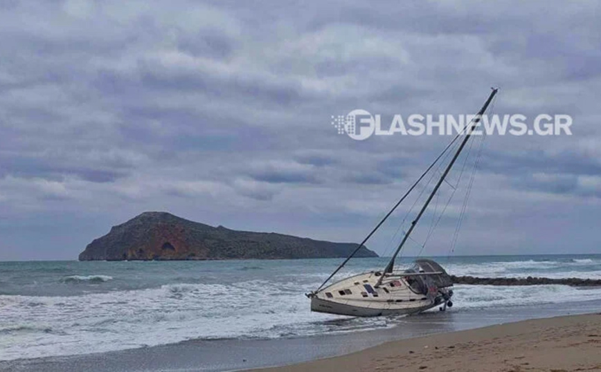 Χανιά: Τι μετέφερε τελικά το «ακυβέρνητο» ιστιοπλοϊκό που ξεβράστηκε στην Αγία Μαρίνα – Λύθηκε το μυστήριο