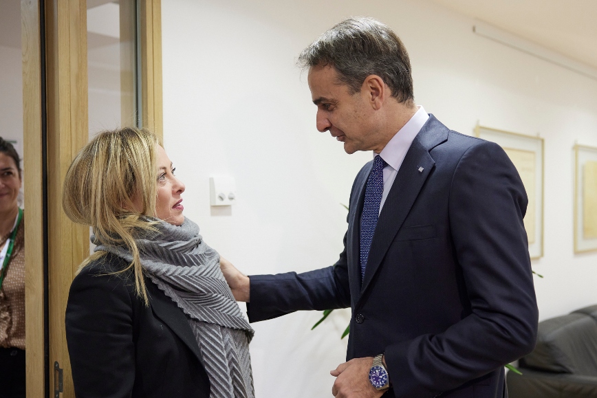 Μελόνι: Με τον Μητσοτάκη υπάρχει στενή σχέση – Εξαιρετική η συνεργασία των δυο κυβερνήσεων