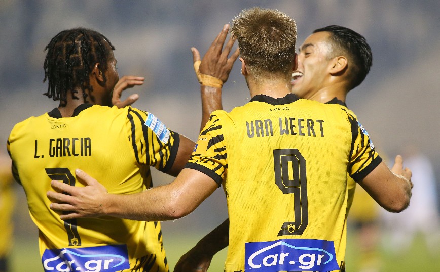 Κηφισιά – ΑΕΚ 0-2: Λιβάι και Φαν Βέερτ τη στέλνουν στους «8» του κυπέλλου Ελλάδας – Δείτε τα γκολ