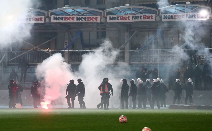 Επεισόδια πριν το Γιάννινα - Ολυμπιακός