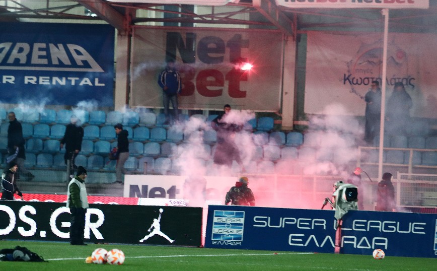 Επεισόδια πριν το Γιάννινα - Ολυμπιακός