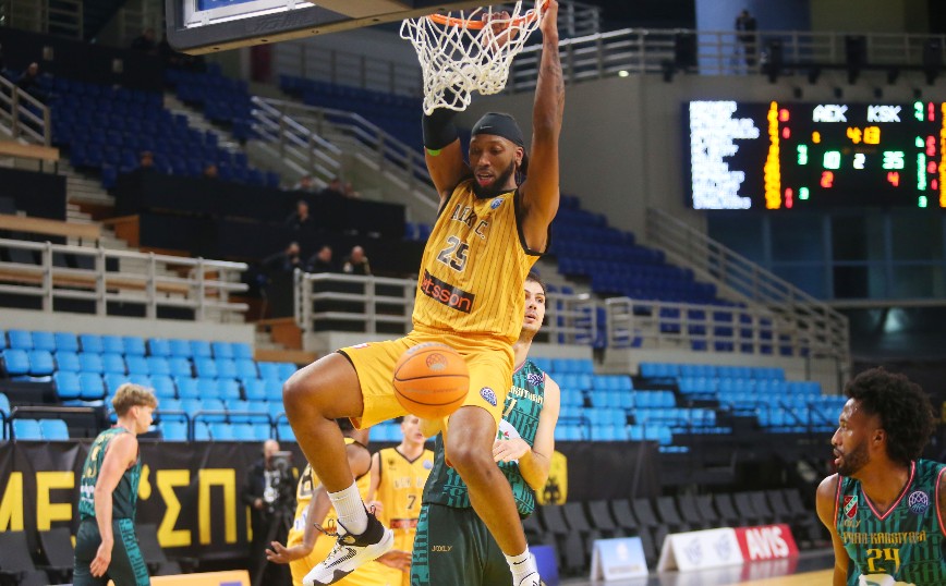 Basketball Champions League: Πρόκριση για την ΑΕΚ με επική ανατροπή επί της Καρσίγιακα