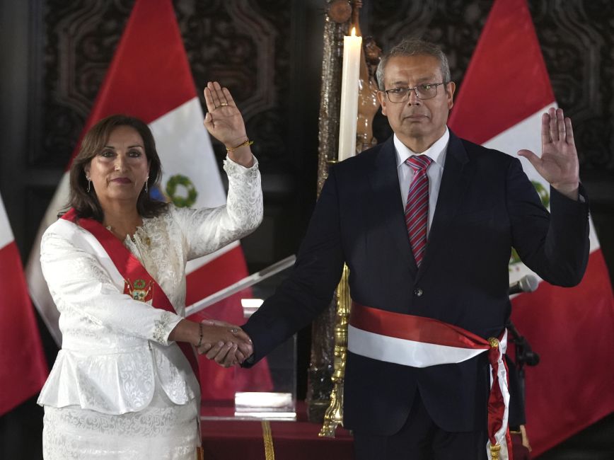 Περού: Πρώην εισαγγελέας με ειδίκευση στην καταπολέμηση της διαφθοράς διορίστηκε νέος πρωθυπουργός
