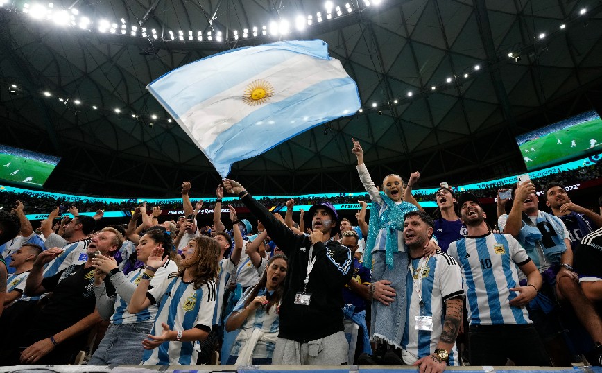 Μουντιάλ 2022: Κερδίζει τη μάχη της εξέδρας η Αργεντινή στον τελικό με τη Γαλλία