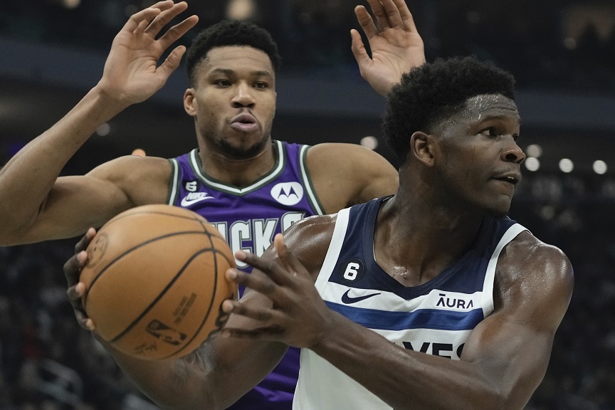 NBA: Ο Giannis «χόρεψε» με τους «λύκους» – Νέα ιστορική εμφάνιση στη νίκη των Μπακς επί των Τίμπεργουλβς με 123-114