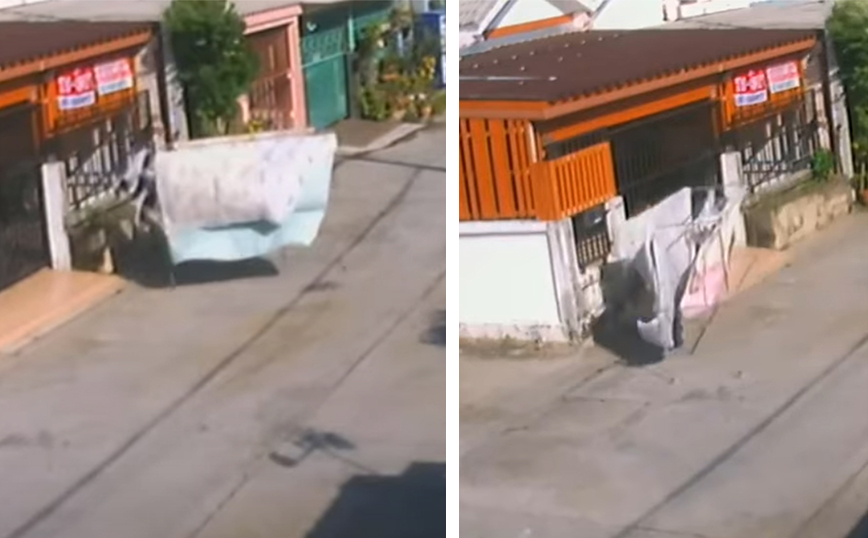 Η μπουγάδα&#8230; πήγε βόλτα