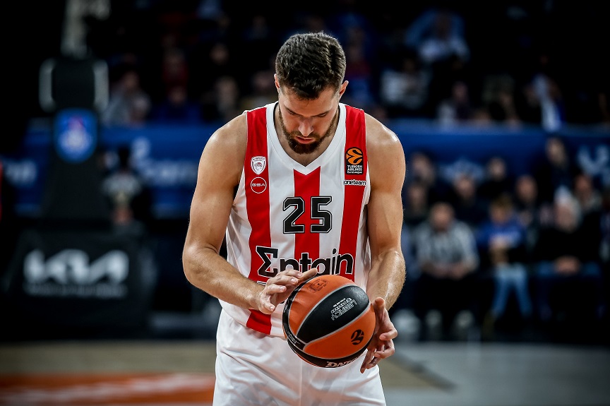 Euroleague: Υποχώρησε στην 5η θέση της κατάταξης ο Ολυμπιακός