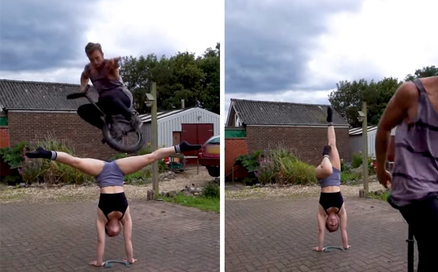 Για να κάνεις τέτοιο άλμα πρέπει να έχεις μεγάλη εμπιστοσύνη στον εαυτό σου