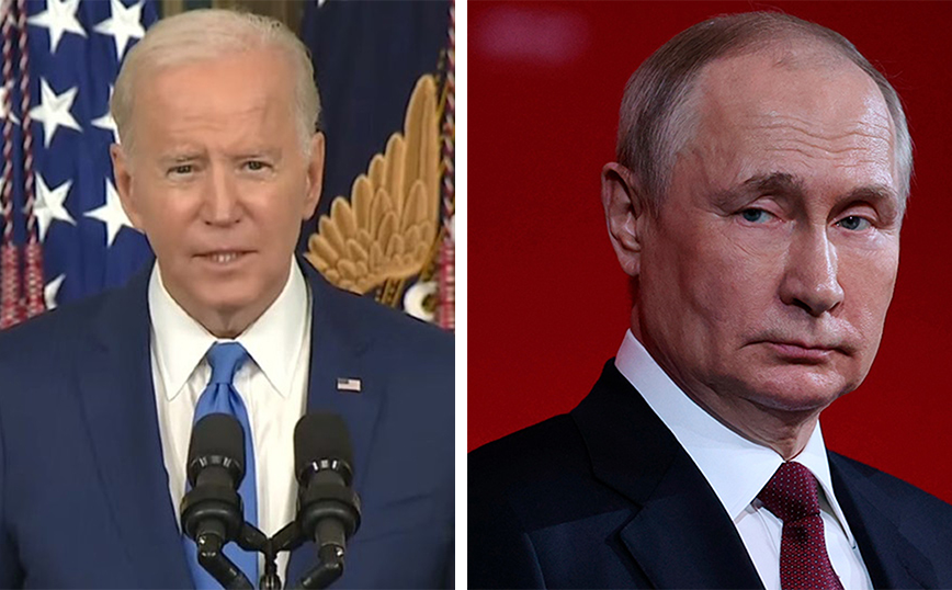 Διευκρινήσεις από τον Λευκό Οίκο: «Ο Τζο Μπάιντεν δεν έχει καμία πρόθεση να συνομιλήσει με τον Πούτιν αυτή τη στιγμή»