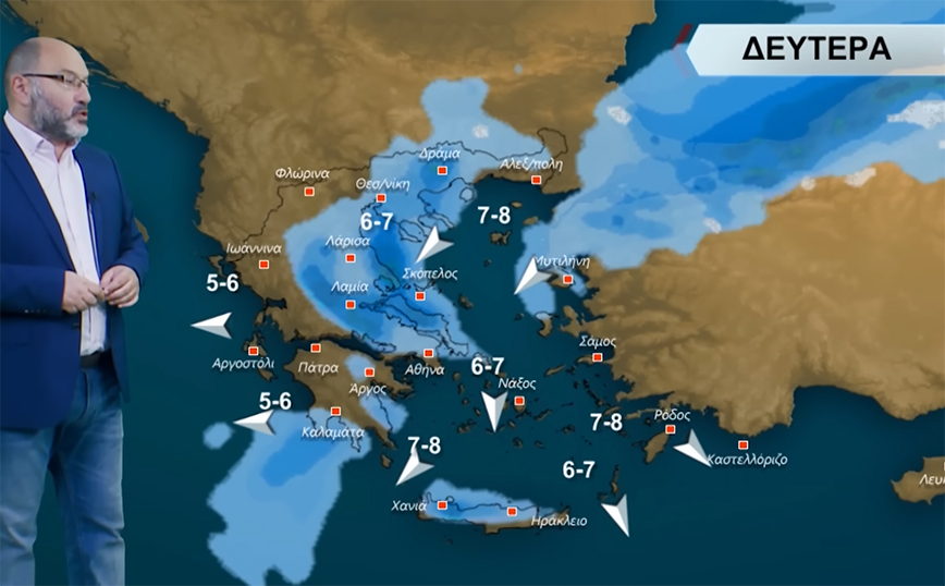 Σάκης Αρναούτογλου: Αισθητή πτώση της θερμοκρασίας και στην Αθήνα τη Δευτέρα &#8211; Τίποτα σίγουρο για τα Χριστούγεννα