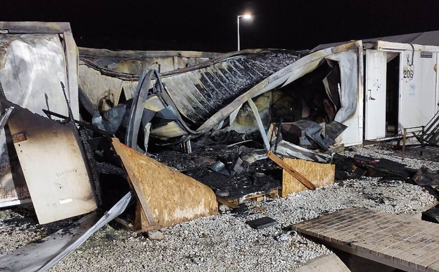 Φωτιά στο ΚΥΤ του Καρά Τεπέ