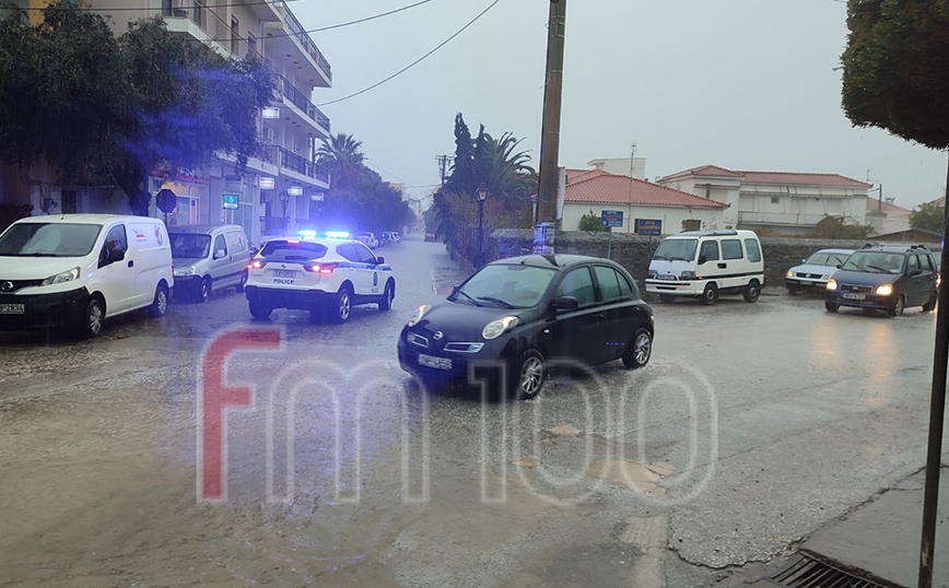 Κακοκαιρία Άριελ: Μήνυμα του 112 στη Λήμνο για επικίνδυνα φαινόμενα τις επόμενες ώρες – Ποτάμια οι δρόμοι στο νησί