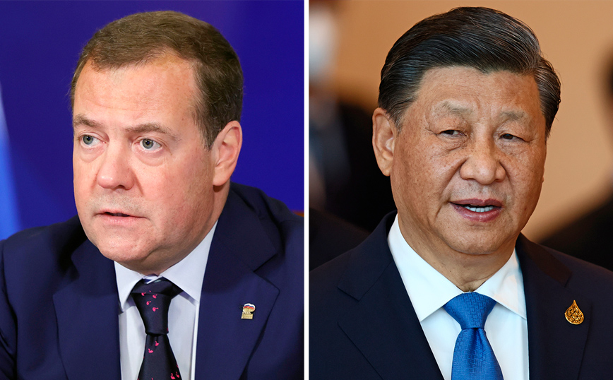 Τετ α τετ Μεντβέντεφ με τον Κινέζο πρόεδρο Σι: Στο τραπέζι και ο πόλεμος στην Ουκρανία