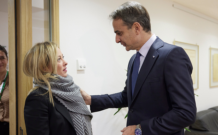 Συνάντηση Μητσοτάκη – Μελόνι: Συζήτησαν ενέργεια και ελληνοτουρκικά