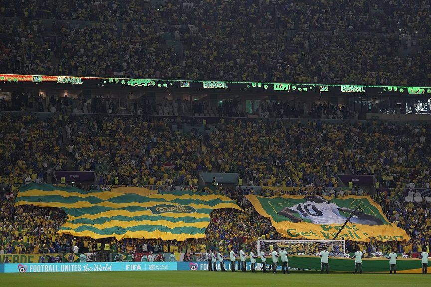 Μουντιάλ 2022: Το φοβερό πανό των Βραζιλιάνων για τον Πελέ