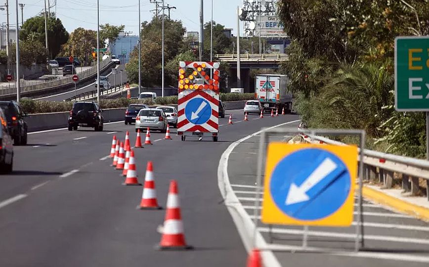 Τροχαία Αττικής: Κυκλοφοριακές ρυθμίσεις στην Εθνική Οδό σε Μεταμόρφωση, Κηφισιά, Διόνυσο και Ωρωπό