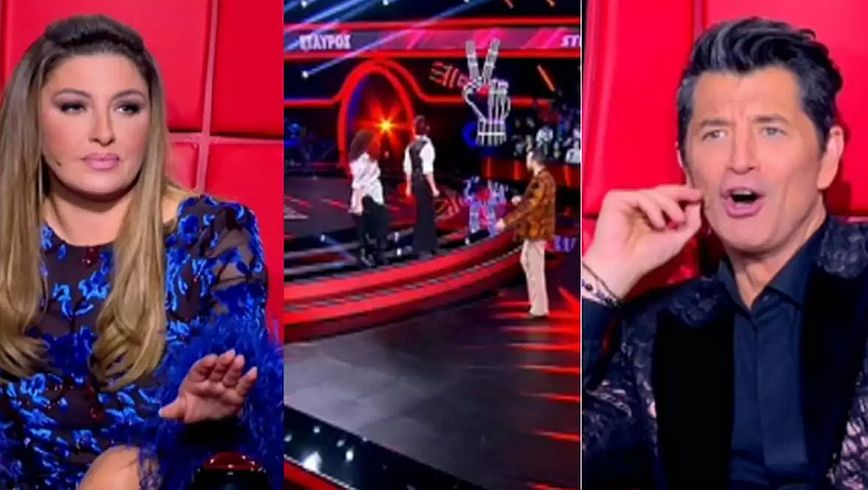 The Voice: Έκανε το steal η Έλενα Παπαρίζου την ώρα που έφευγε από τη σκηνή