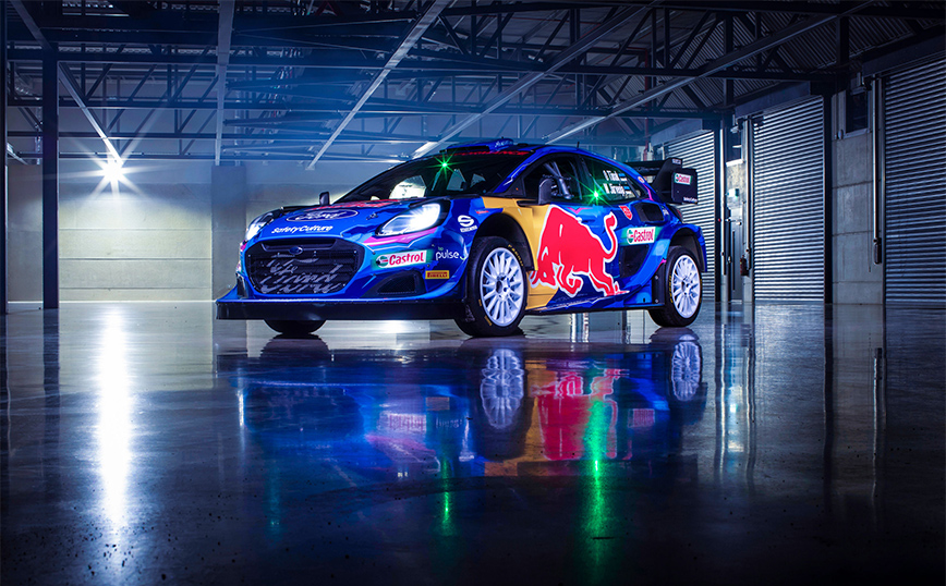 Έτοιμο το Ford Puma Rally1: Η M-Sport αποκάλυψε τα χρώματά του στο WRC 2023