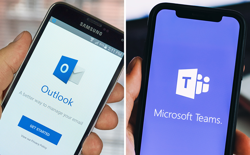 Προβλήματα σε Teams και Microsoft Outlook σε ολόκληρο τον κόσμο