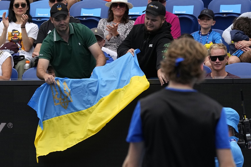 Αντρέι Ρούμπλεφ: Δεν με ενόχλησε η σημαία της Ουκρανίας, αλλά δεν θέλω να με βρίζουν