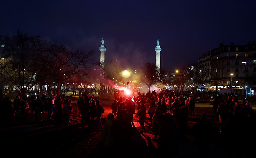Διαδηλώσεις στη Γαλλία για τις συντάξεις Διαδηλώσεις στη Γαλλία για τις συντάξεις