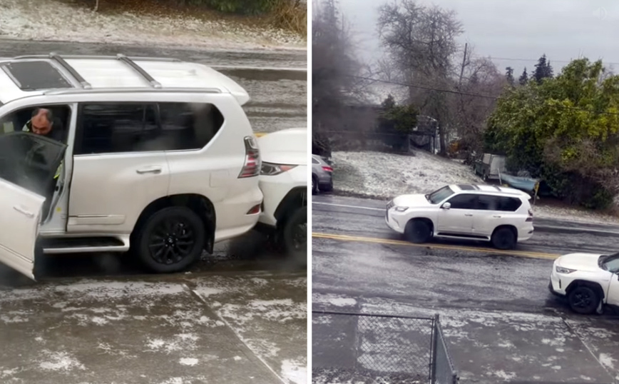 Πάγος και παρκάρισμα, ένας κακός συνδυασμός