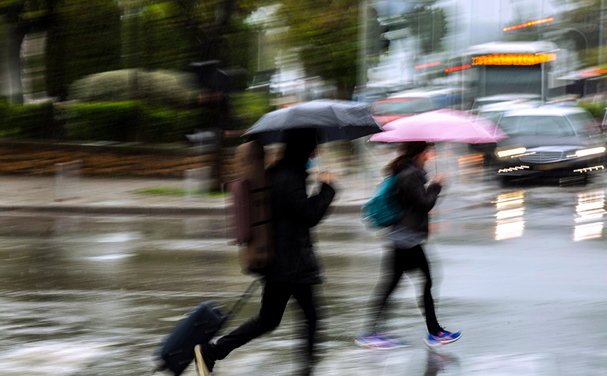 Eρχεται κακοκαιρία εξπρές με βροχές, καταιγίδες και κεραυνούς από το απόγευμα της Κυριακής – Πότε θα χτυπήσει την Αττική