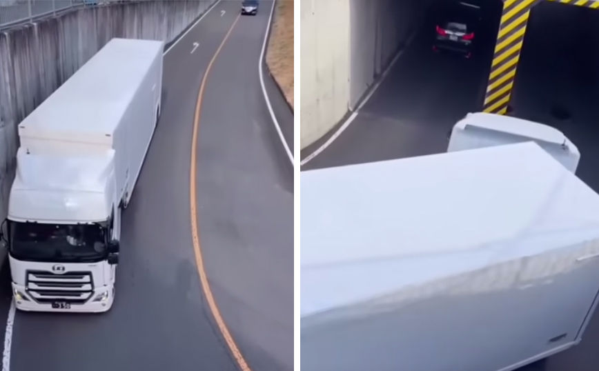 Οδηγός νταλίκας με πραγματικά μεγάλη εμπειρία στην οδήγηση