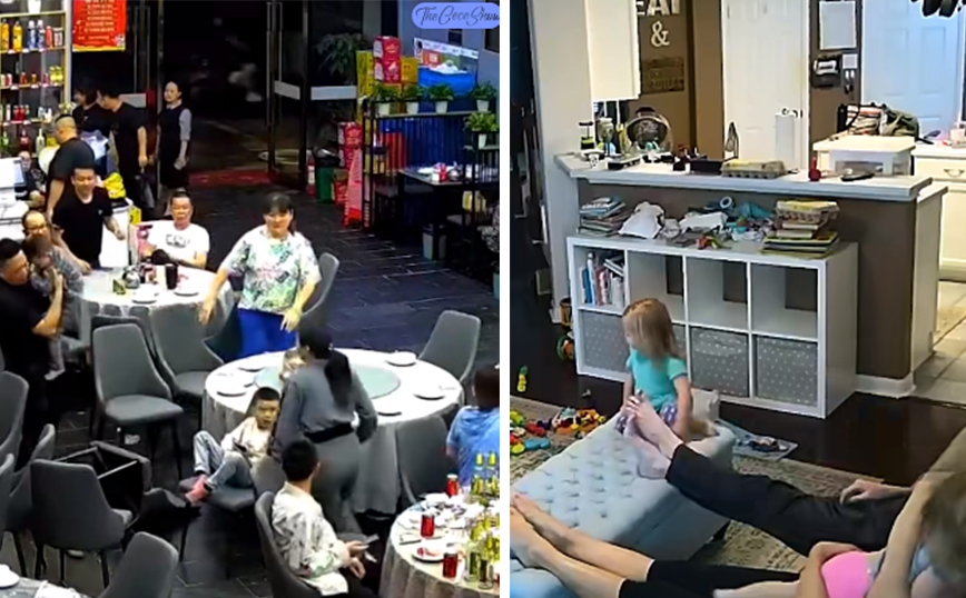 Γονείς με εξαιρετικά γρήγορα αντανακλαστικά