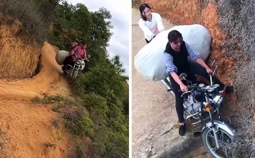 Οι ανηφόρες με όχημα στο βουνό δεν είναι εύκολη υπόθεση