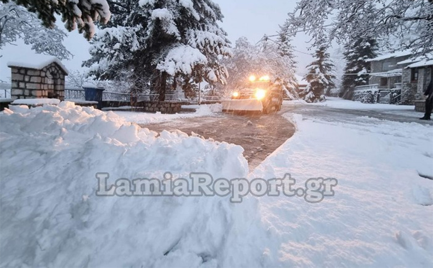 Φθιώτιδα: Το έστρωσε για τα καλά στα χωριά της Υπάτης &#8211; Επί ποδός ο κρατικός μηχανισμός