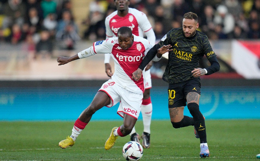 Ligue 1: Ήττα με 3άρα για την Παρί Σεν Ζερμέν από τη Μονακό πριν παίξει με τη Μπάγερν Μονάχου