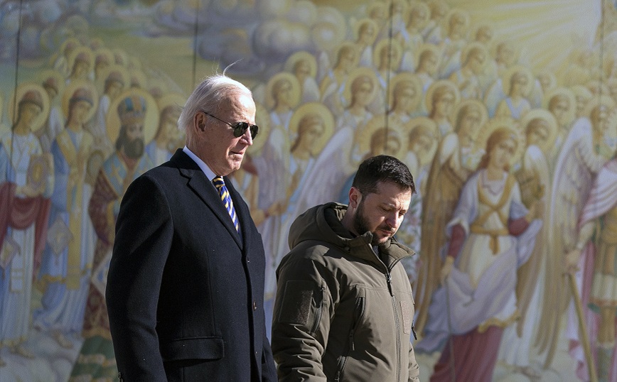 Επίθεση Μεντβέντεφ στον Μπάιντεν για την επίσκεψη στο Κίεβο: Ορκίστηκε πίστη στο νεοναζιστικό καθεστώς μέχρι τον τάφο