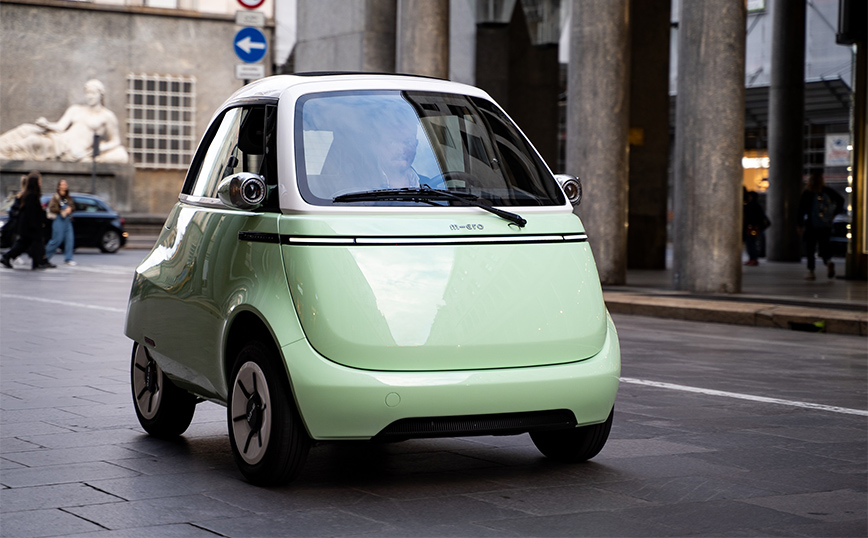 Το microcar Microlino στην Ελλάδα