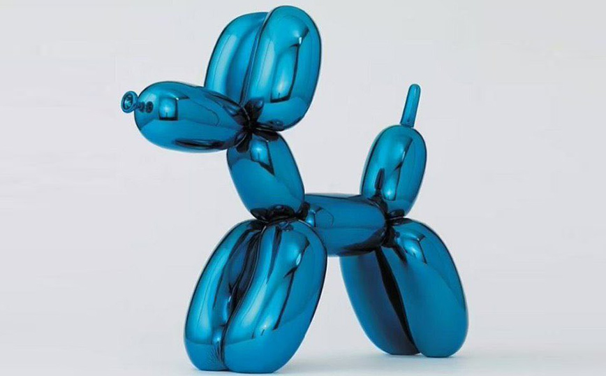 Χίλια κομμάτια ο μπλε σκύλος από «μπαλόνι» του Τζεφ Κουνς &#8211; Κόστιζε 42.000 δολάρια