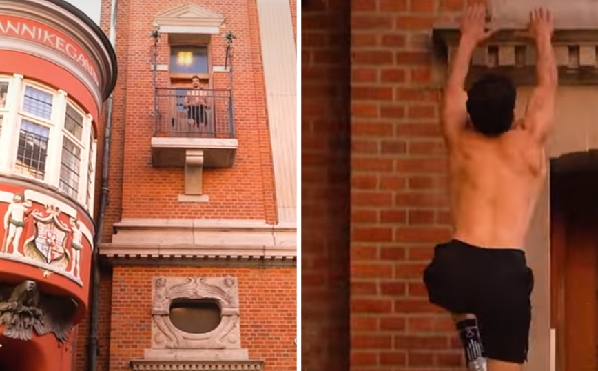 Όταν έχεις κλειδωθεί έξω από το σπίτι αλλά είσαι&#8230; ο Spiderman