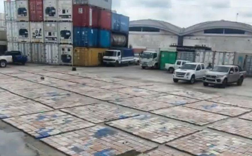 Κατασχέθηκαν 8,8 τόνοι κοκαΐνης στον Ισημερινό &#8211; Είχαν ως προορισμό το Βέλγιο