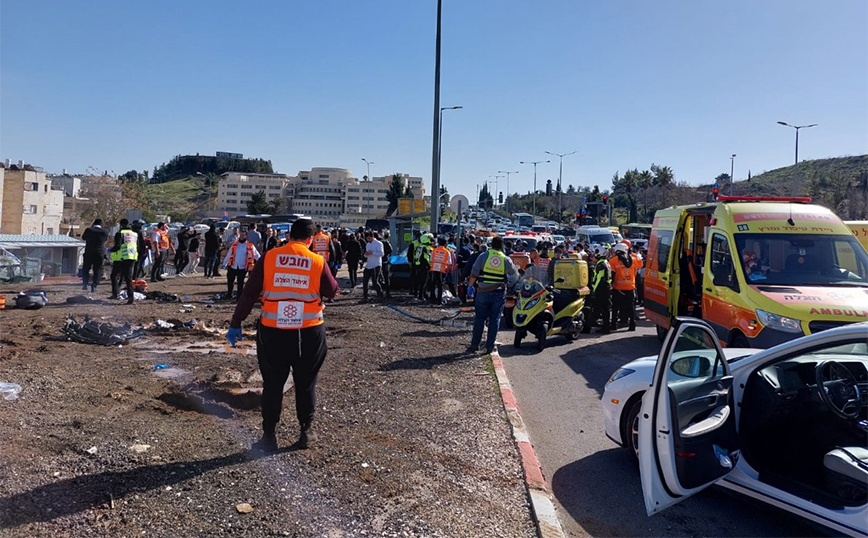 Ιερουσαλήμ: Αυτοκίνητο έπεσε σε πλήθος σε στάση λεωφορείου – Νεκρό ένα 6χρονο παιδί
