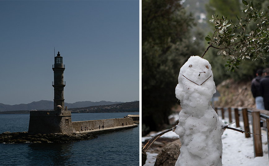 Στα Χανιά 29 βαθμούς και στη Μαγιόρκα… χιόνια