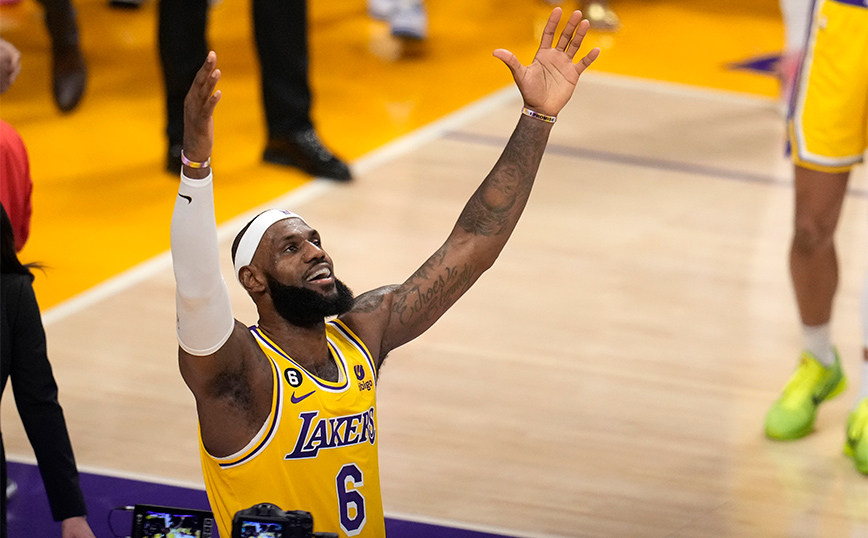 Κορυφαίος σκόρερ όλων των εποχών στο NBA ο ΛεΜπρόν Τζέιμς – «Ποτέ δεν είχα στόχο το ρεκόρ»