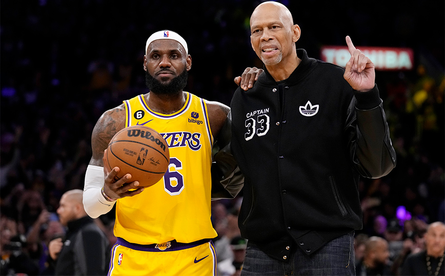 ΛεΜπρόν Τζέιμς - Καρίμ Αμπντούλ Τζαμπάρ ΛεΜπρόν Τζέιμς - Καρίμ Αμπντούλ Τζαμπάρ