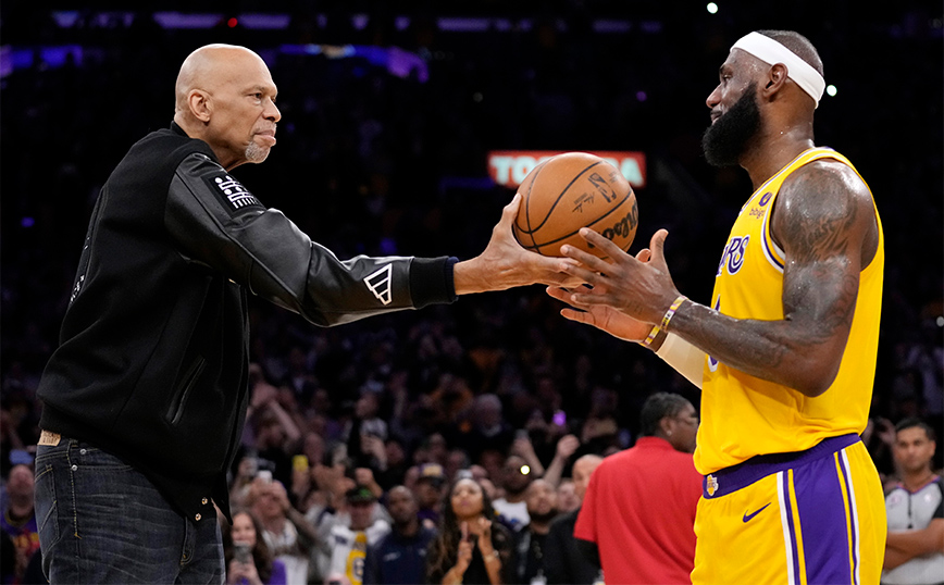 ΛεΜπρόν Τζέιμς - Καρίμ Αμπντούλ Τζαμπάρ ΛεΜπρόν Τζέιμς - Καρίμ Αμπντούλ Τζαμπάρ