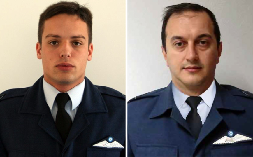Τιμητική διάκριση στους δύο νεκρούς πιλότους: Τους δίνουν τον βαθμό του αντιπτέραρχου