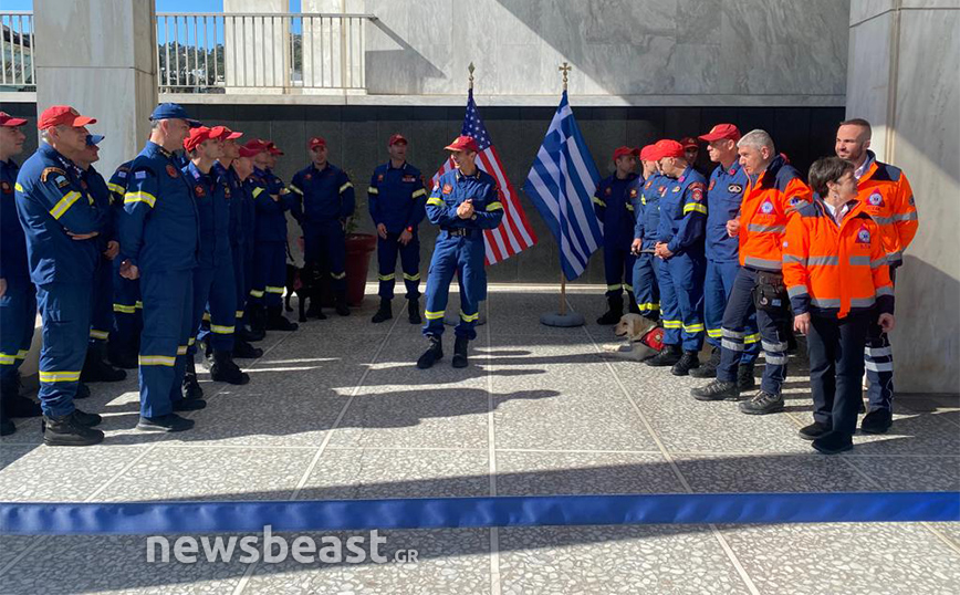 Συνάντηση Μπλίνκεν με τους άνδρες της ΕΜΑΚ στην πρεσβεία των ΗΠΑ: Πρέπει να είστε οι πιο δημοφιλείς άνθρωποι στην Ελλάδα