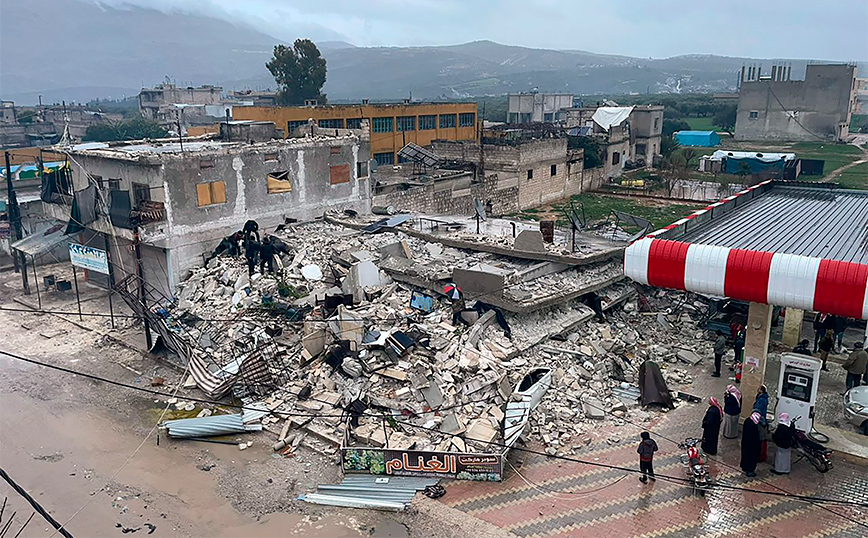 Φονικός σεισμός 7,8 Ρίχτερ στην Τουρκία: Τουλάχιστον 111 οι νεκροί στη Συρία