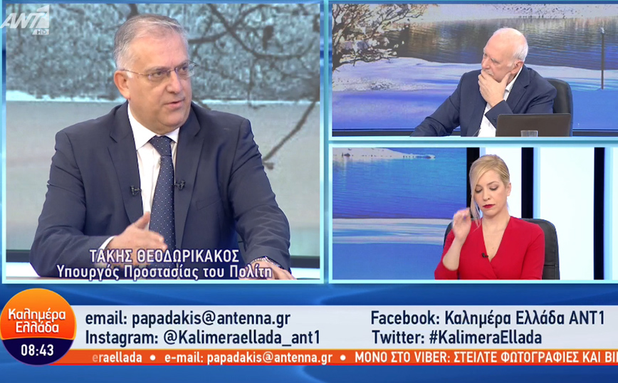 Τάκης Θεοδωρικάκος: Θα καταθέσει μήνυση σε βάρος του απόστρατου αστυνομικού για την υπόθεση του γιου του