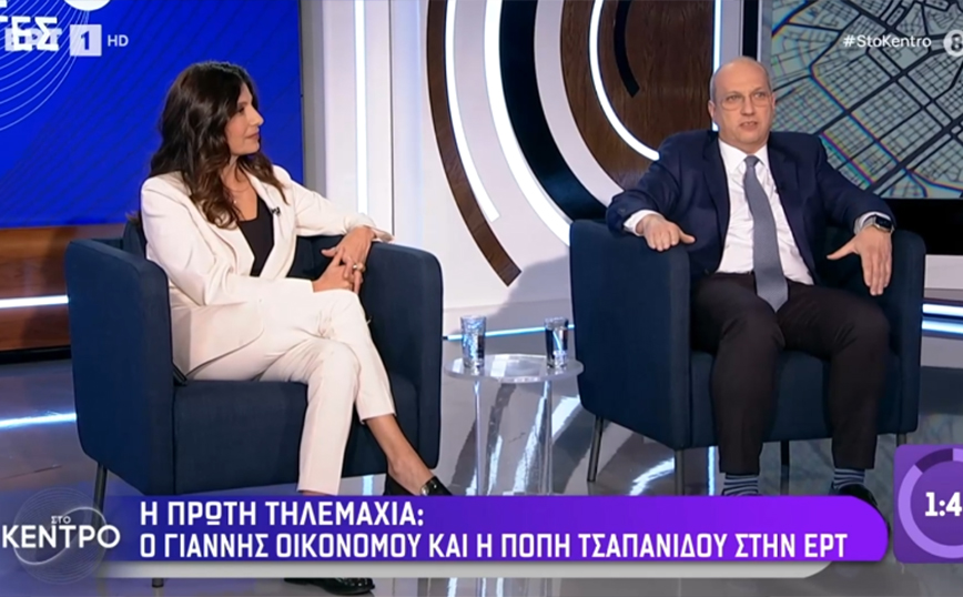 Ντιμπέιτ: Οικονόμου και Τσαπανίδου διασταύρωσαν τα ξίφη τους &#8211; Πρώτη κατοικία, υποκλοπές και συνεργασίες στο «τραπέζι»