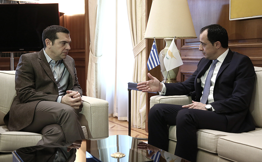Ο Αλέξης Τσίπρας θα είναι ο πρώτος ξένος ηγέτης που θα συναντήσει τον νέο πρόεδρο της Κύπρου Νίκο Χριστοδουλίδη