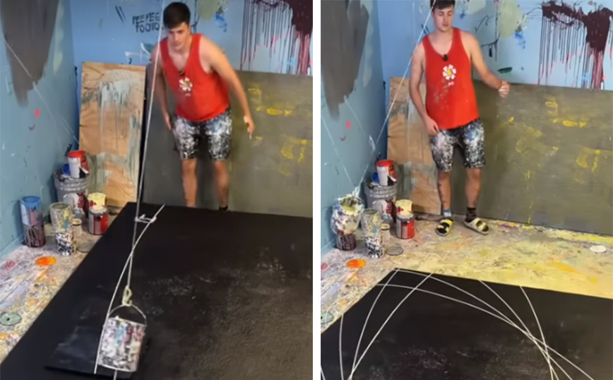 Για όσους έχουν μόνο την κλασική έννοια ζωγραφικής στο μυαλό τους