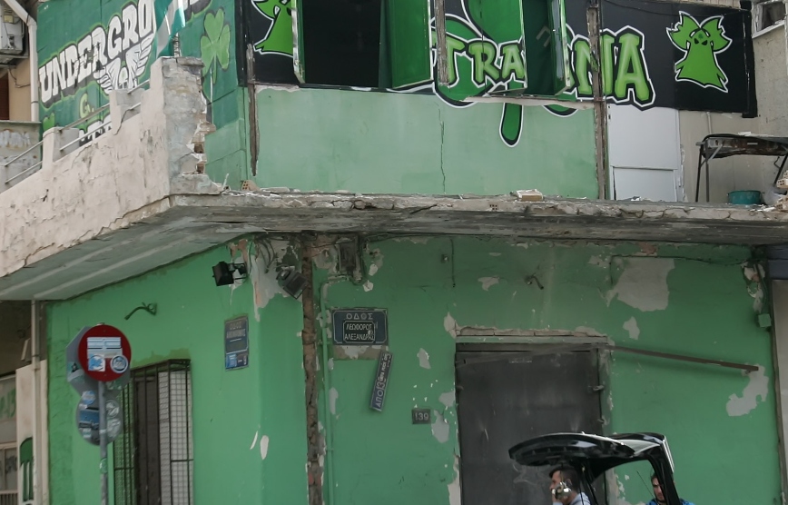 Βρέθηκε χειροβομβίδα έξω από σύνδεσμο του Παναθηναϊκού στο Γκύζη – Δεν αποκλείει το «μήνυμα» η ΕΛΑΣ